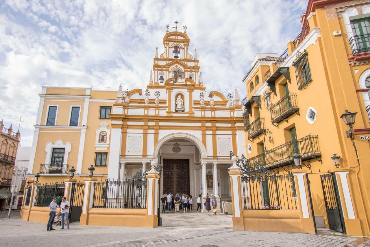 Murallas De Sevilla Apartamento Con Garaje 4 Pax Sevilha Exterior foto